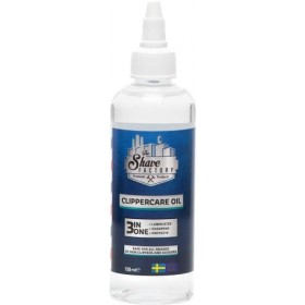 The Shave Factory® Huile Tondeuse 3-en-1 150 ml | Huile pour machines | Entretien de votre tondeuse à cheveux