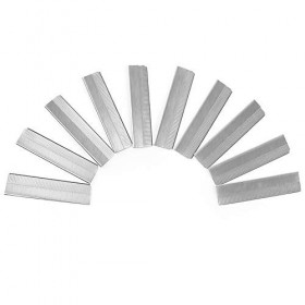 Dealglad 50&nbsp;pcs Sharp en acier inoxydable Cheveux Lame couteau sourcils grattage plumes de rasage Lame Rasoir Feuille