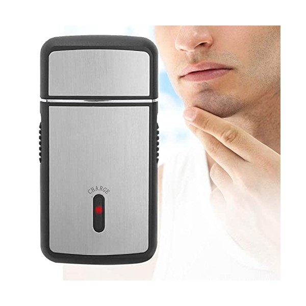 Rasoir électrique, rasoir électrique lavable rasoir à moustaches rechargeable confortable au toucher rasoir pour hommes pour 