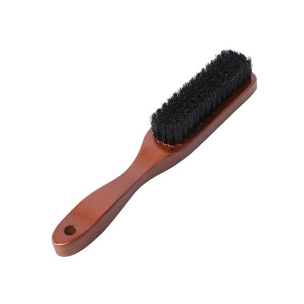 minkissy 1 PC Brosse De Nettoyage De Barbe Moustache Style Peigne À Barbe Pour Hommes Brosse À Barbe Poils De Sanglier Poigné