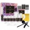 Kit Rehaussement De Cils, 2 En 1 Kit De Lifting Des Cils & Sourcils, Kit DExtension Des Cils, Cils Liquides Curling Perming 