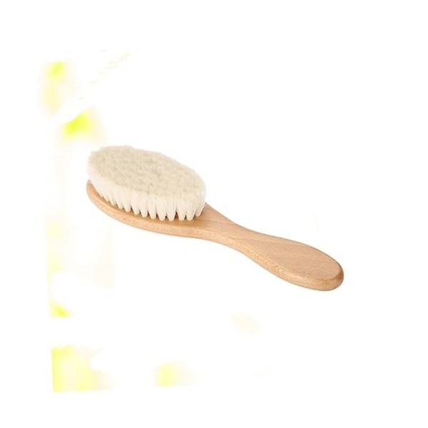 Beavorty 2 Pièces Brosse À Poils De Barbe Brosse Propre Pour Le Visage Moustache Barbe Brosse À Barbe Ronde Brosse À Barbe En