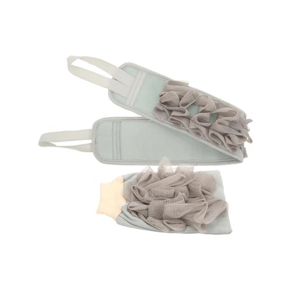 VINTORKY 2 Pcs Serviette De Bain Serviettes Gants De Bain Gant De Toilette Tissu Exfoliant Pour Le Corps Épurateur Exfoliant 