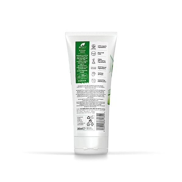 Dr. Gel corporel organique Aloe Vera 200 ml prix/100 ml : -