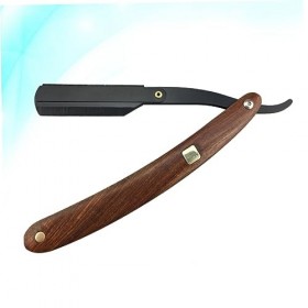 minkissy Pliable Rasoir Hommes Tondeuse À Cheveux Remplaçable Lame Rasoir Rasoir Droit Rasage Rasoir Double Rasage Droit Chau