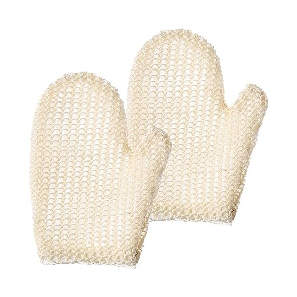 Mobestech 2 Pièces Gants Fourniture De Douche De Douche Gants Exfoliants De Gommage Exfoliant Pour Le Corps Mitaines De Bain 