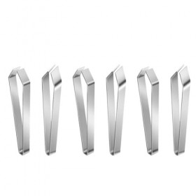 POPETPOP 6 Pièces Pince À Arête De Poisson En Acier Inoxydable Pince À Canard Manuelle Pince À Épiler De Cuisine Pince À Arêt