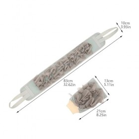 FOMIYES 2 Pcs Serviette Gants Bain Gant De Toilette Exfoliant Épurateur Fournitures Exfoliantes Pour Le Bain Moufle Exfoliant