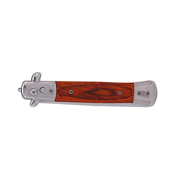Peigne Switchblade, Poignée en Résine Durable, Peigne de Poche Portable pour Coiffure à Lhuile, Coiffure, Toilettage pour An