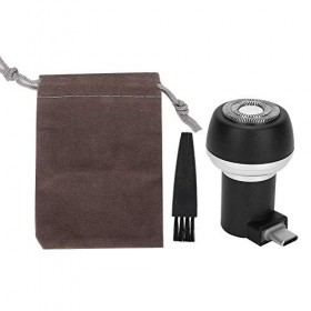 Rasoirs électriques pour Hommes, Rasoir à Barbe électrique Portable pour une Utilisation en Voyage, Rasoirs pour Tête Chauve 