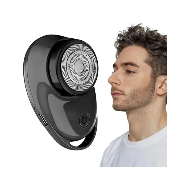 Rasoir électrique portatif,Mini rasoirs électriques pour hommes | Mini rasoir pour hommes, rasoir électrique lavable pour hom