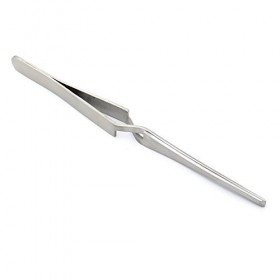 1PK-108T Pince à épiler à action inversée auto-agrippante 165 mm en acier inoxydable