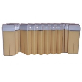 Storepil - 12 recharges de cire à épiler jetable 100 ml NACREE pour épilation avec bandes