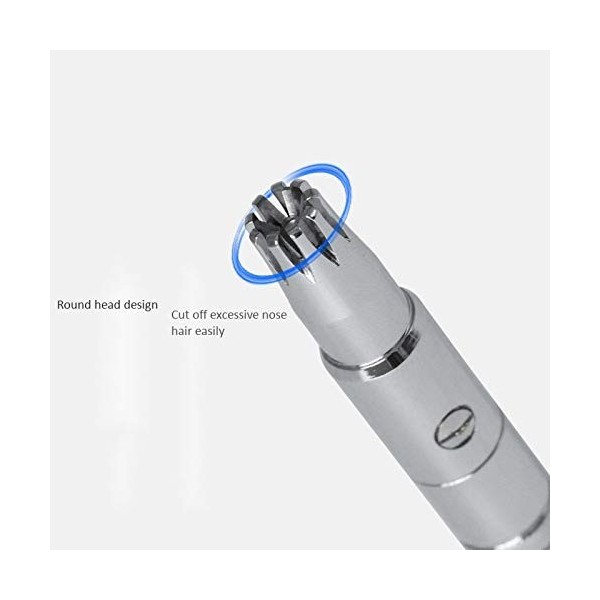 Thermocouple New Steel Manual Nose Trimmer for Rasing Nose Ear Hair Trimmer Shaver Face pour les hommes Washable Device