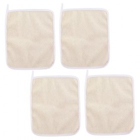 FOMIYES 4 Pièces Serviette De Bain En Nylon Débarbouillettes Pour Le Visage Exfoliant Pour Le Corps Épurateur Pour Le Visage 