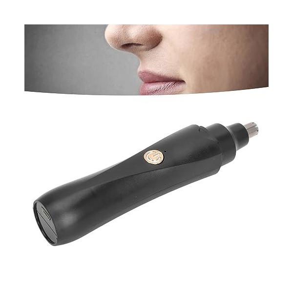 Tondeuse à Cheveux Rechargeable pour le Nez, Mini épilateur pour le Nez, Tondeuse Efficace et Sûre pour Hommes et Femmes, Cha