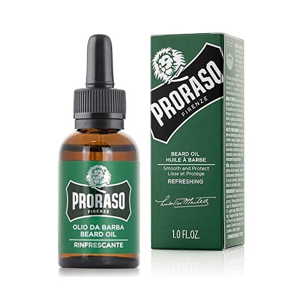 PRORASO Olio Cura Barba Huile pour barbe 30 ml