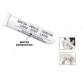 JUANIO Lot de 2 Paquet de 1 Crayon hémostatique Post-Rasage, bâton après-Rasage Blister, arrêt Rapide saignement, Coupe Sang 