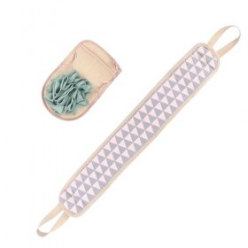 POPETPOP 2 Pièces Serviette De Bain Rondelle Arrière Pouf De Douche Maille Exfoliant Épurateur Pour Douche Pour Hommes Gants 
