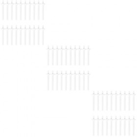 Beavorty 60 Pcs Bâtons DÉpilation Des Sourcils Bâtons Applicateurs De Cire Cire Pour Le Nez Kits De Nettoyage De Cire Pour P