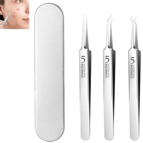 Pincettes Teppeic, pinces Teppeic pour points noirs, pincettes Teppeic pour enlever les points noirs du visage, pincettes Tep