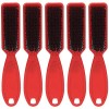 Brosse à Barbe, 5 Pièces Brosse à Barbe élastique de Dureté Modérée pour Hommes Brosse à Barbe à Poils en Nylon Pratique et S