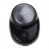 Speakmon Mini rasoir électrique rechargeable par USB, rasoir turbo triple lame, tondeuse à barbe compacte et portable, facile