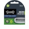 Lames Wilkinson Hydro Body & Balls Skin Protection Premium pour hommes, par 4