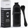 LAVOSSY Derma Roller pour la Croissance de la Barbe pour Hommes - Rouleau Derma de Qualité Suprême 0.5mm Aiguille en Titane, 