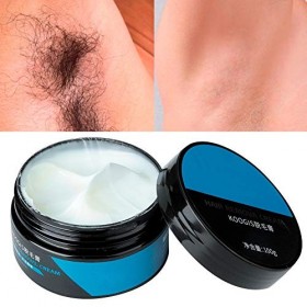 Crème dépilatoire 100g, Crème dépilatoire, Lotion épilatoire permanente indolore naturelle avec grattoir en plastique pour ho