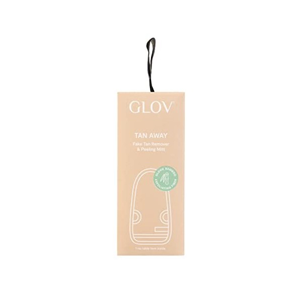 GLOV Tan Away Gant Gommage Exfoliant Corporel Gants Nettoyants de Bain Gant Dissolvant de Bronzage Éponge de Douche Spa Bross