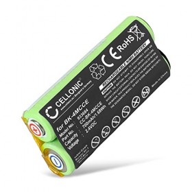 CELLONIC® Batterie BK-4MCCE 700mAh pour WATERPIK Sensonic Plus SR-3000 / Sensonic Plus SR-3000E réparation Rasoir Tondeuse Br