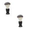 FOMIYES 2 Pièces Peigne Blaireau Kit De Brosse Outils Pour Hommes À Raser Brosse Cadeau Pour Hommes Cadeaux Viking Pour Homme