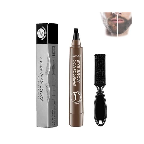 Elmyse Beard Filling Pen, Waterproof Beard Filling Pen Kit, Elmyse Beard Pen, Beard Filler Pen, Elmyse Waterproof Beard, Wate