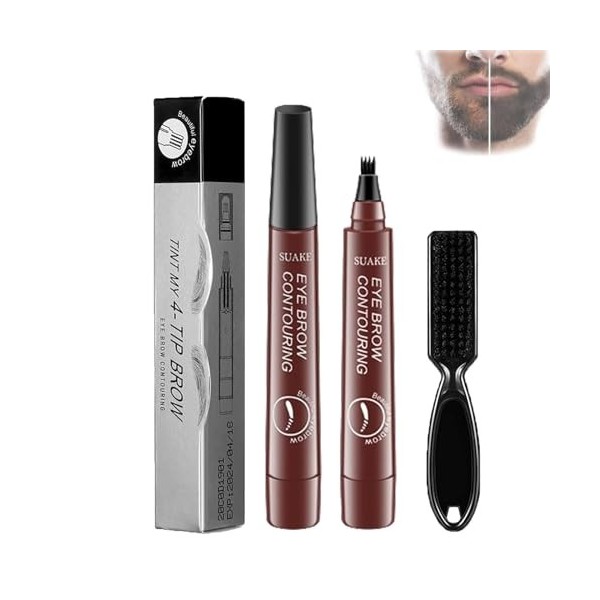 Elmyse Beard Filling Pen, Waterproof Beard Filling Pen Kit, Elmyse Beard Pen, Beard Filler Pen, Elmyse Waterproof Beard, Wate