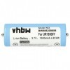 vhbw Batterie Compatible avec Braun Series 9 9040s Wet & Dry, 9075cc, 9090cc, 9095cc Rasoir Tondeuse à Cheveux 1300mAh, 3.7V