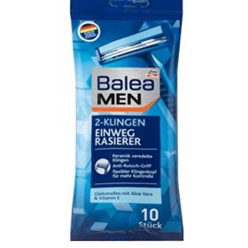 Lot de 10 rasoirs jetables à 2 lames