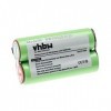 vhbw Batterie Compatible avec Panasonic ER150, ER151, ER152, ER153, ER154, ER155 Rasoir Tondeuse électrique 2500mAh, 2,4V, N