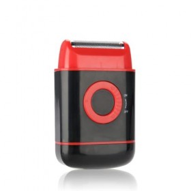 Rasoir électrique pour Hommes, Rasoir de Batterie, Aluminium Pro Foil Lithium Titane Rasoir pour le Visage Sec et Humide Raso