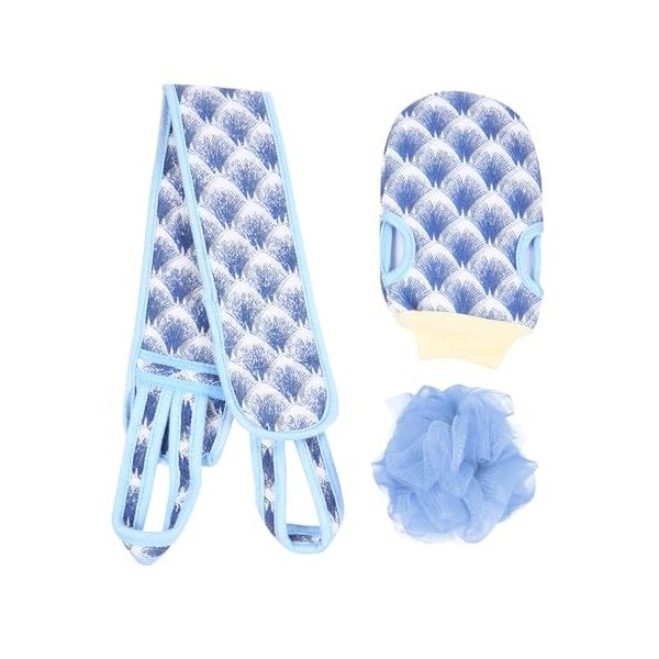 minkissy 1 Ensemble De Serviettes De Bain Épurateur De Bain Pour Le Corps Éponge De Bain Serviettes Pour Le Corps Gant De Gom