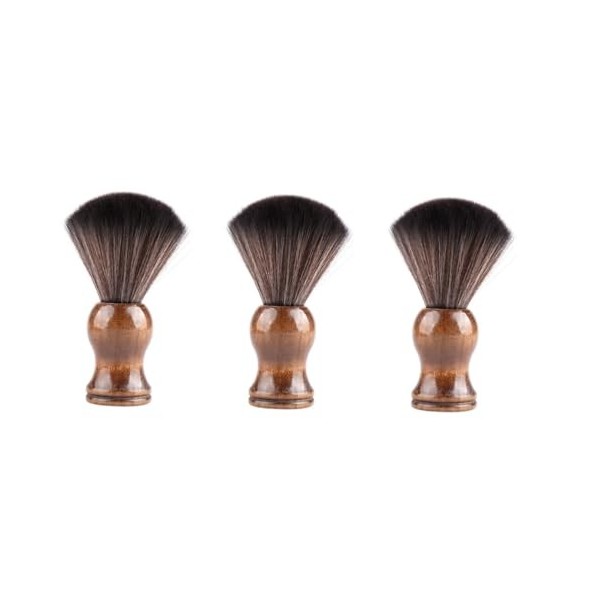 POPETPOP 1 PC Brosse À Barbe Pour Hommes Barber Cheveux Duster Brosse De Rasage Du Visage Barber Fade Brosse Barbe Rasoir Bro