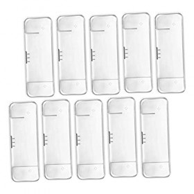 minkissy 10Pcs Boîte Boîte De Rangement De Rasoir Étui De Rasoir De Voyage Étui De Rasoir En Plein Air Étui De Rangement De R