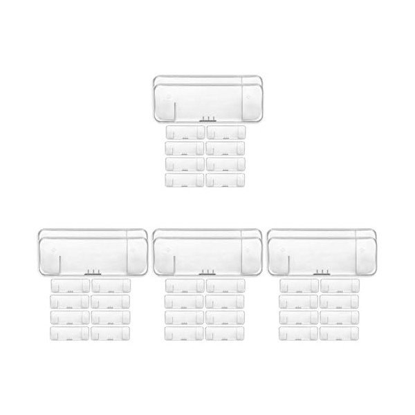 minkissy 10Pcs Boîte Boîte De Rangement De Rasoir Étui De Rasoir De Voyage Étui De Rasoir En Plein Air Étui De Rangement De R