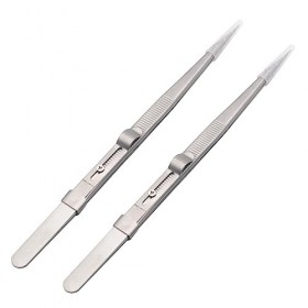 minkissy 2 Pièces 5D Outil Kits DArtisanat En Acier Inoxydable Coude En Acier Inoxydable Bijoux Droits En Acier Inoxydable P