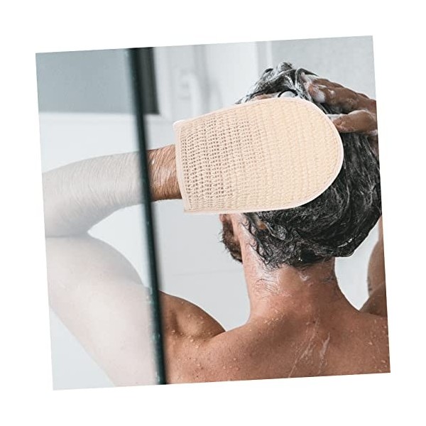 STAHAD 2 Pcs Coton Luffa Exfoliants En Nid DAbeille Gants Exfoliants De Bain Gants De Bain En Nid DAbeille Gant De Toiletta