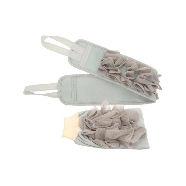 POPETPOP 2 Pièces Gants Serviette De Bain Serviettes Épurateur De Outil Exfoliant Pour Le Moufle Exfoliante Épurateur De Corp