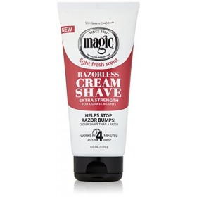 Magic Crème de rasage sans rasoir - Formule extra-puissante - 175 ml Lot de 6 