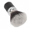 Brosse de Nettoyage de Barbe, Mousse Améliorée, Poils en Nylon Doux, Conception Ergonomique, Poignée en Alliage Daluminium, 