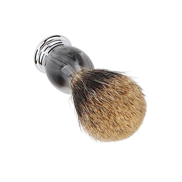 Brosse de Coupe de Cheveux Professionnelle pour Barbier, élimine les Résidus et la saleté, Cheveux Doux pour Adoucir la Barbe