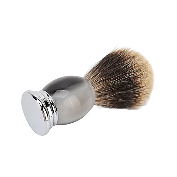 Brosse de Coupe de Cheveux Professionnelle pour Barbier, élimine les Résidus et la saleté, Cheveux Doux pour Adoucir la Barbe